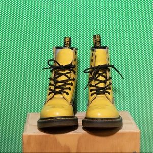 Yellow Dr. Martens